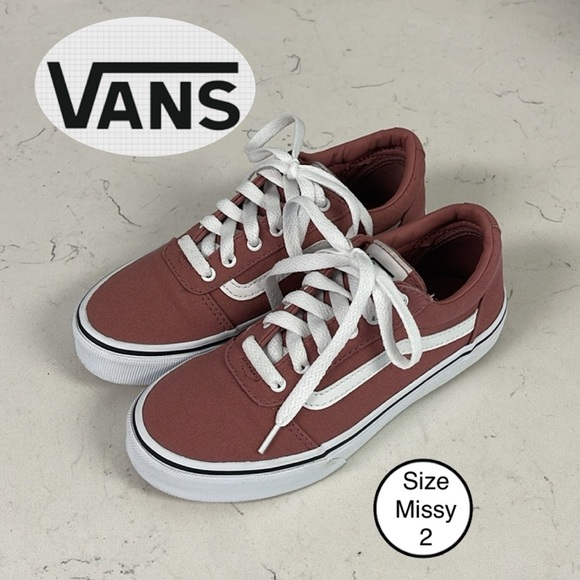 Vans Other - VANS MISSY WARD SKATE SHOES ROSE SIZE 2